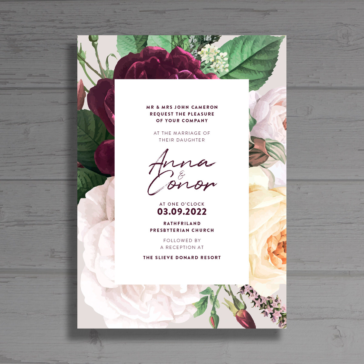 Wedding Invite 2 (A5)